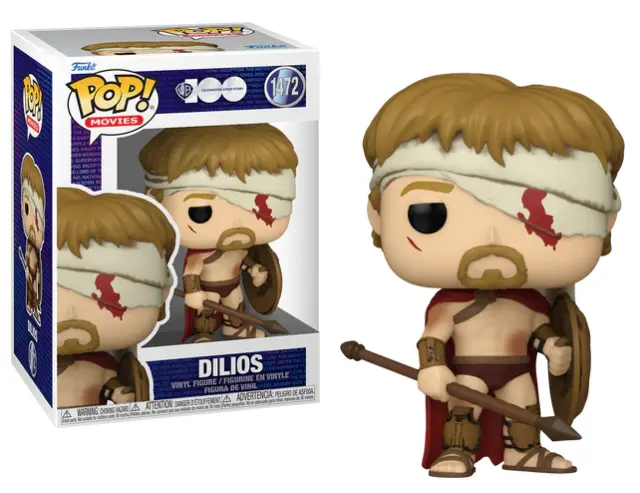 Funko Pop! Movies: 300 - Dilios #1472 Figure