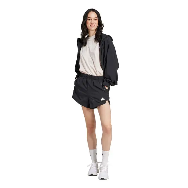 adidas Sportswear Women's Brand Love Q2 Woven Shorts Μαύρο IS4315 (adidas Sportswear) 3