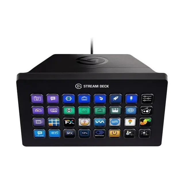 Elgato Stream Deck XL With 32 Customizable LCD Buttons (10GAT9901) 2