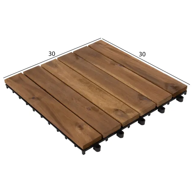 ΣΕΤ 10ΤΜΧ ΜΑΣΙΦ ΠΛΑΚΑΚΙΑ ΑΚΑΚΙΑΣ FB96299-- 30x30x2.4Υεκ 2