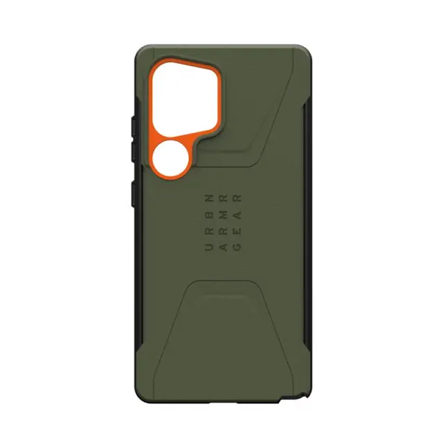 UAG Civilian Pro, Olive Drab/Orange - Samsung Galaxy S25 Ultra 3