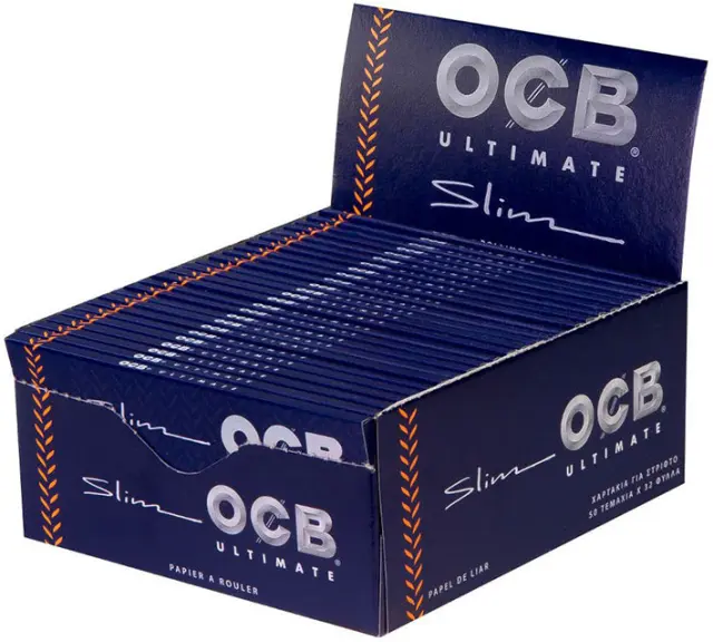 OCB Χαρτάκια - Ultimate - King Size Slim 50τεμ.