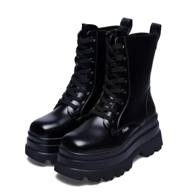 Γυναικεια Αρβυλάκια Buffalo Jupiter Lace Up BN1622609 Μαύρα Μαύρο - 36 2