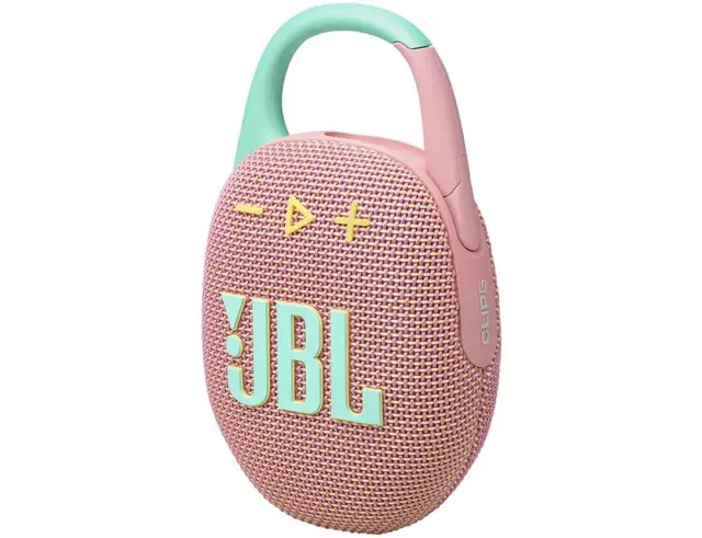 Φορητό Ηχείο JBL Clip 5 (JBLCLIP5PINK) Αδιάβροχο - Ισχύς 7W RMS - Bluetooth - Auracast™ - PinkJBLCLIP5PINK 3