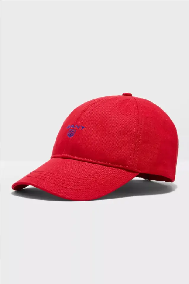 GANT Καπέλο με Κεντημένο logo Diamond Κόκκινο