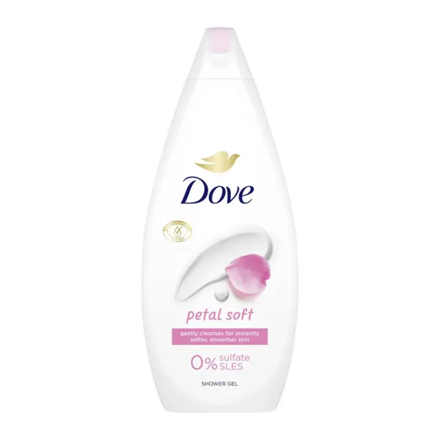 DOVE Αφρόλουτρο 720ml Petal Soft (ΝΕΑ Συσκευασία)