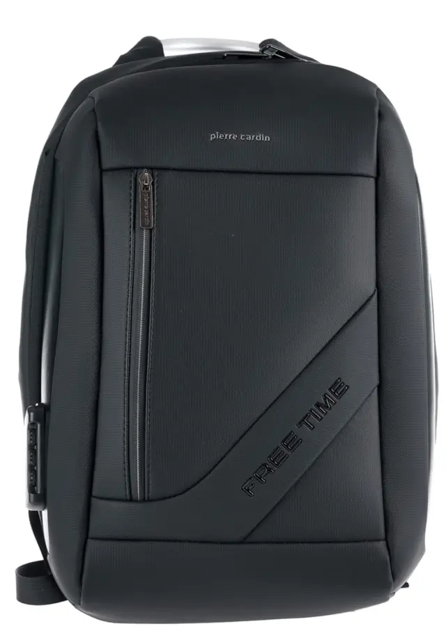 Ανδρικό σακίδιο πλάτης Pierre Cardin, backpack, μαύρο, ALAN10 3836