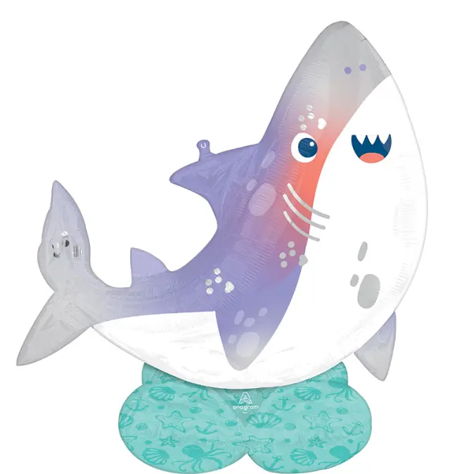 Μπαλόνι Φοιλ AirLoonz Shark Party / 137 x 137 εκ
