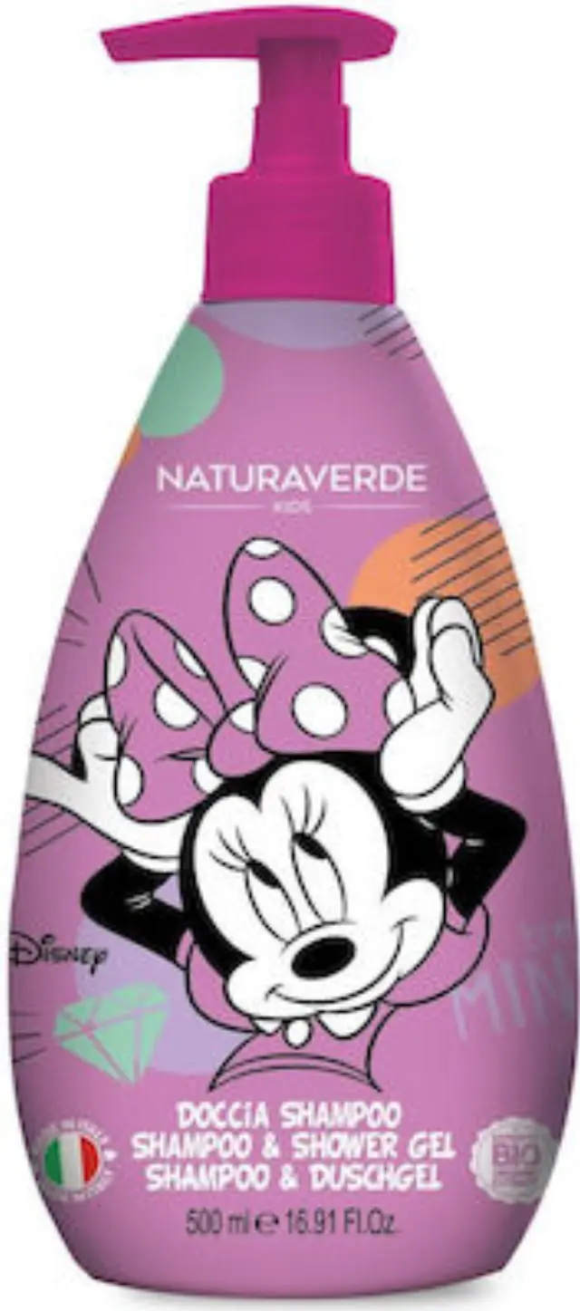 Disney Παιδικό Αφρόλουτρο + Σαμπουάν σε Μορφή Gel 500ml