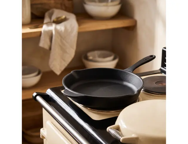 Γκριλιέρα Tefal Tradition από μαντέμι, με αντικολλητική επίστρωση και διάμετρο 26cm E2250504