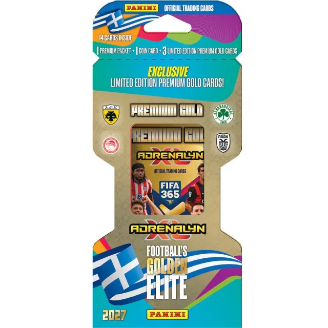 Panini FIFA 365 2027 Adrenalyn XL Booster Pack Gold Blister