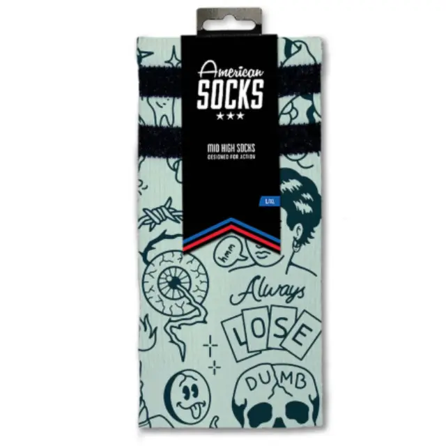 AMERICAN SOCKS Signature Mid High Fomo - 37-41 (S/M) 3