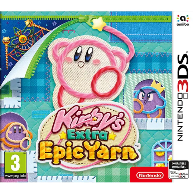 Kirby's Extra Epic Yarn (Nintendo 3DS) USED