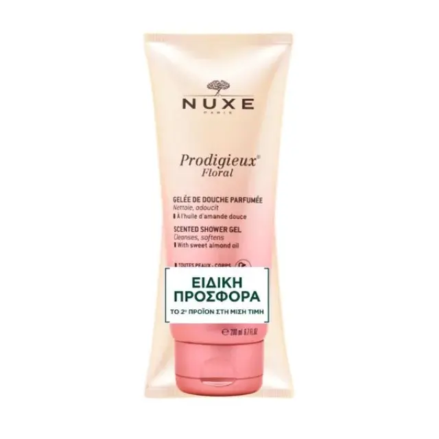 Nuxe Prodigieux Floral Scented Shower Gel 2 x 200 ml (Ειδική Τιμή)
