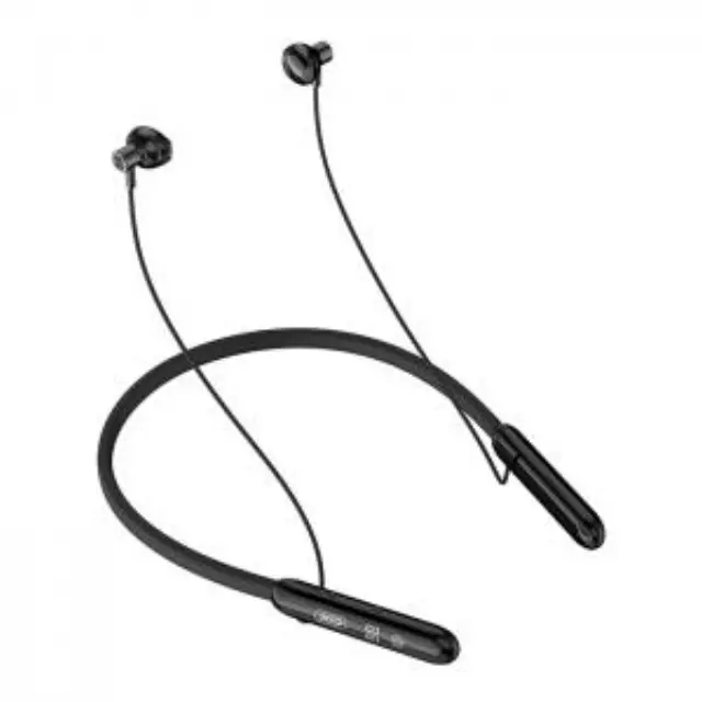 Bluetooth ακουστικά neckband σε μαύρο χρώμα 3