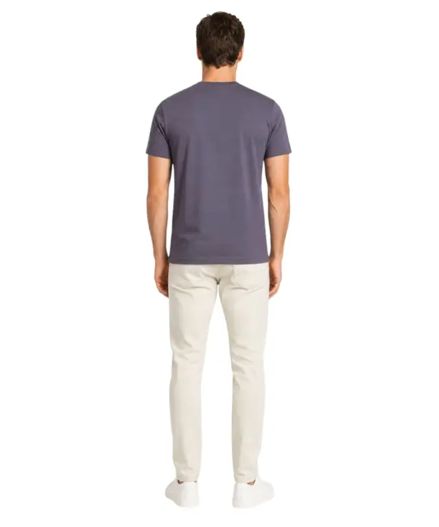 Coveri Moving - Ανδρικό Κοντομάνικο Μπλουζάκι T-Shirt TJ5015-BLU Μπλε Σκούρο 3
