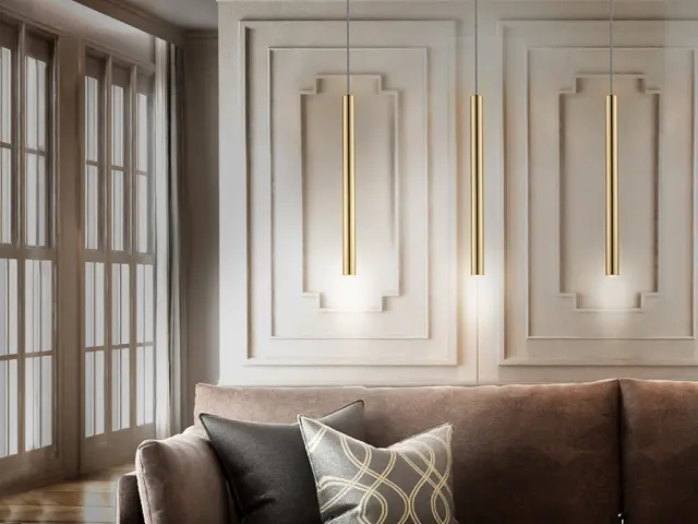 Varas 373091 Κρεμαστό Φωτιστικό LED Χρυσό Dimmable