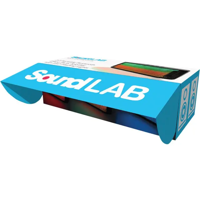 SOUNDLAB A183E Portable Bluetooth Speaker with LED Lights (A183E) 3