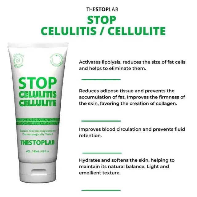 TheStopLab Stop Cellulite λιποδιαλυτικό 200ml 3