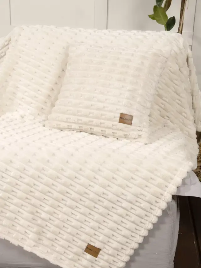 Διακοσμητική Μαξιλαροθήκη Savara - Light Beige Μπεζ Μαξιλαροθήκη 45x45