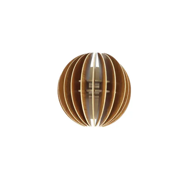 Φωτιστικό Τοίχου Καρυδιά 208