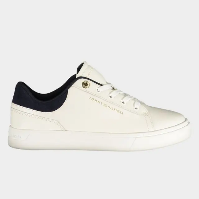 Tommy Hilfiger - Γυναικεία Sneakers Casual Cupsole Sneaker FW0FW09020-02Y Λευκό - 41