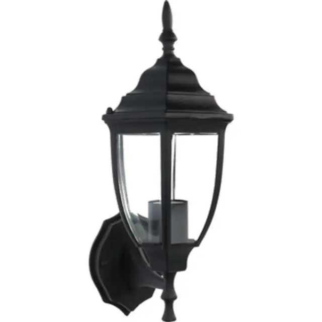 Outdoor Light without Light Source - wall light Turin - 1xE27 IP44 - Black