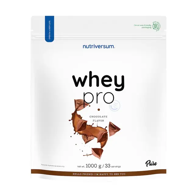 Nutriversum Whey PRO - PURE Chocolate, 1000 g