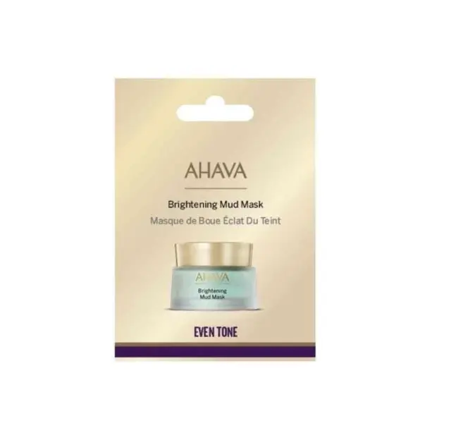 AHAVA Mineral Mud Brightening &Hydrating Facial Treatment Mask, Μάσκα Προσώπου Για Ενυδάτωση & Λάμψη, 6ml