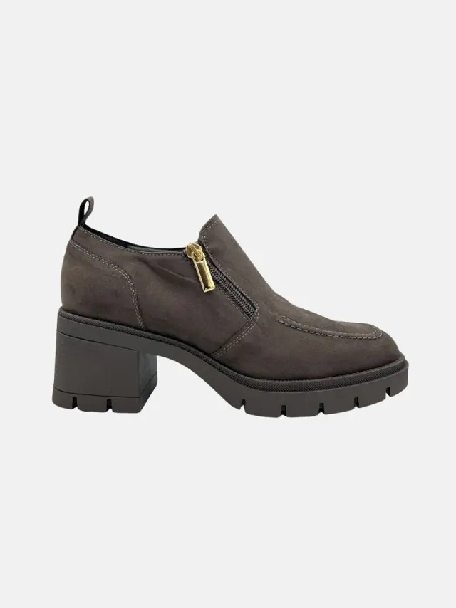 Donna Serena Μοκασίνια-Loafers Γυναικείο HT/δέρμα Καφέ DSE/215857 MOCCA - 40 3