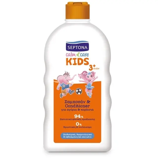 Septona Calm N Care Kids Σαμπουάν & Conditioner Για Αγόρια & Κορίτσια 500ml
