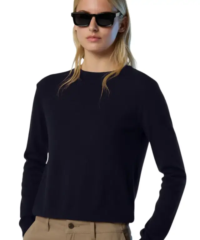 North Sails - Γυναικείο Πουλόβερ Cashmere Blend Sweater 095510-000-0802 Μπλε Ναυτικό 2