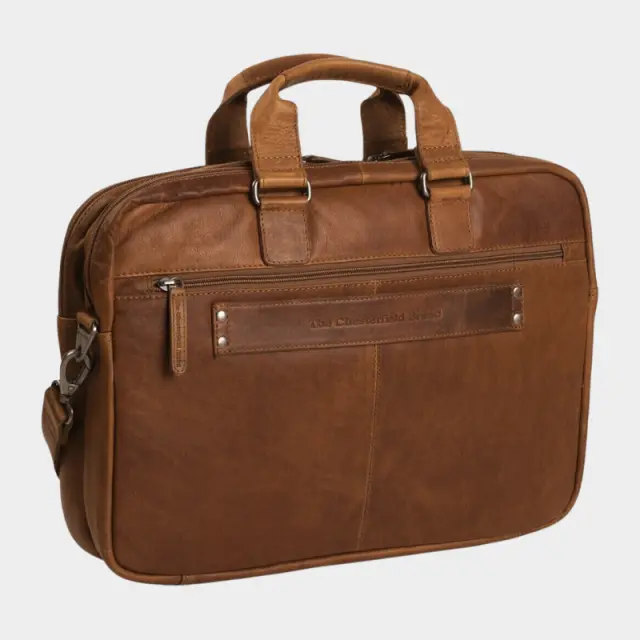 Δερμάτινος Χαρτοφύλακας Chesterfield Seth C40.1010 Ταμπά - ONESIZE 3