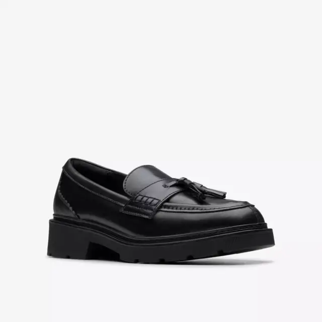 CLARKS LAURYL TASSEL 26184357 black 2