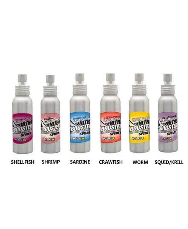 Nitro Booster Spray ILLEX 75 ml – Δυνατό Booster για καλαμαριέρες & σιλικόνες SARDINE-ΣΑΡΔΕΛΑ 2