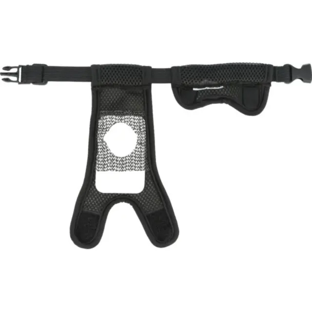 Trixie Προστατευτικό Βρακάκι με Πλέγμα Small Μαύρο 30-37cm 3