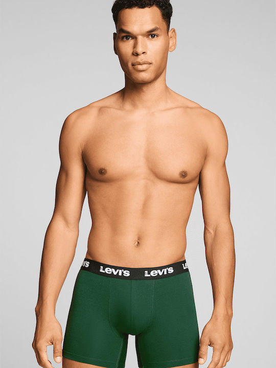 Levi's Repeat Logo Boxer Brief 2-Pack Green/Black Green/Black