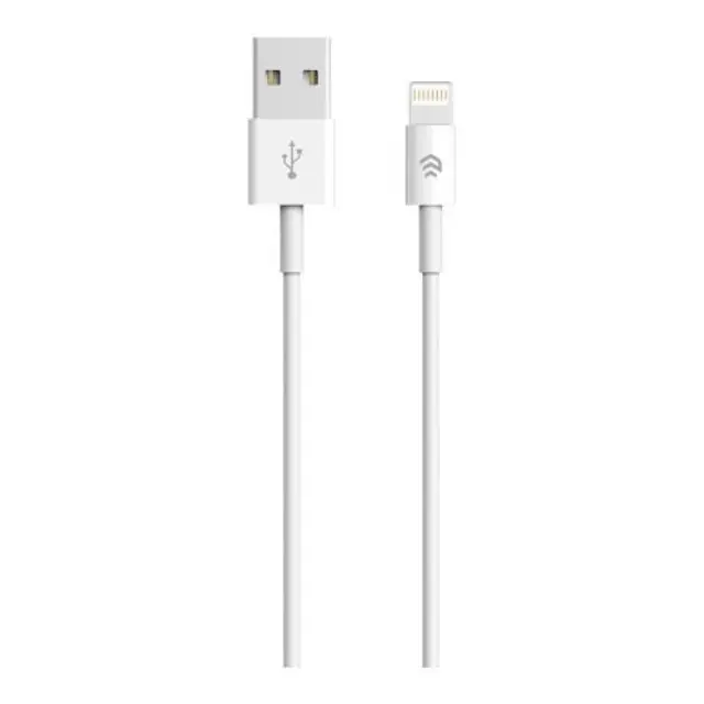 Καλώδιο Σύνδεσης USB 2.0 Devia EC080 USB A σε Lightning 10W 1m Smart Λευκό N58925