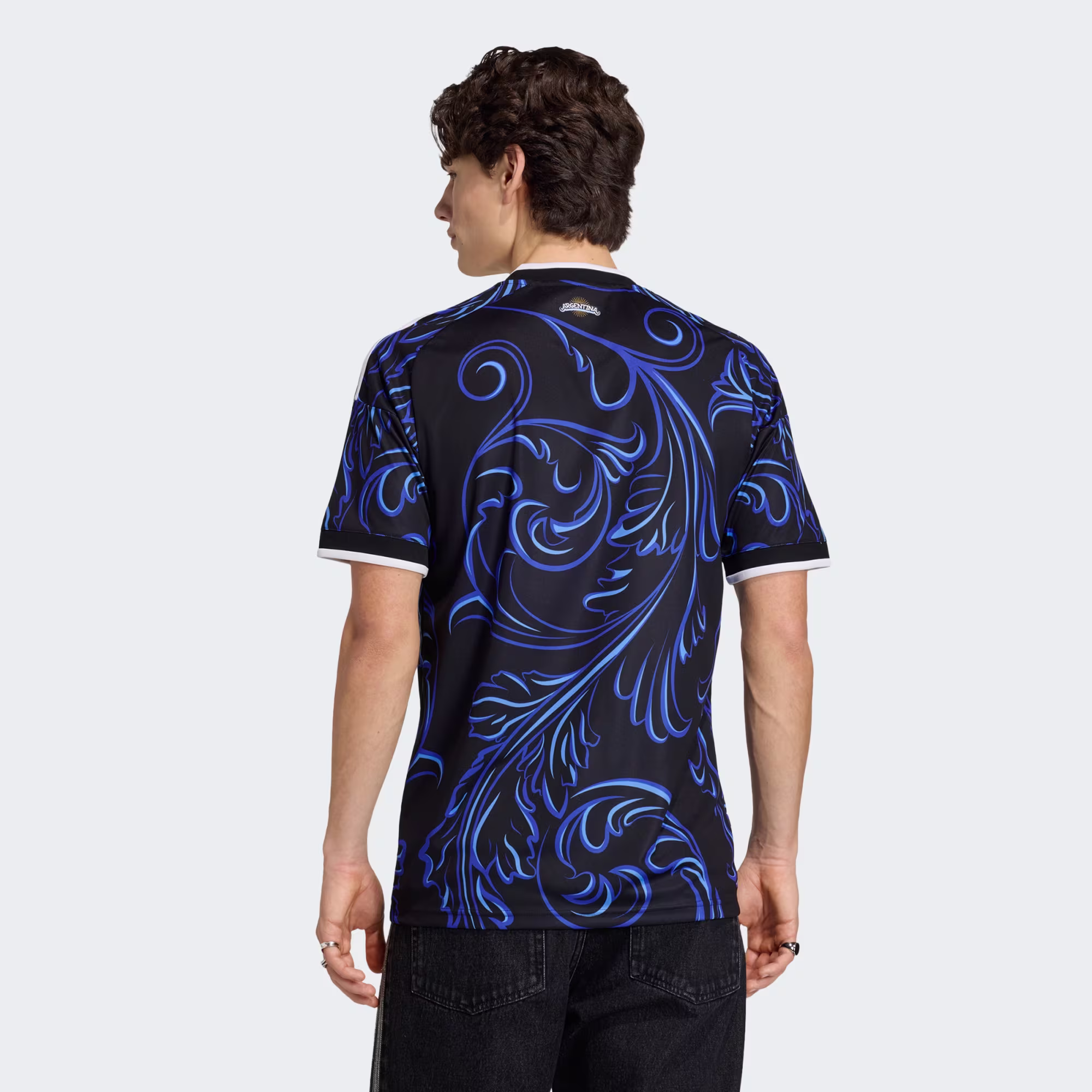 adidas Originals Men's Argentine Football Association Away Jersey Μπλε Σκούρο JM8395 (adidas Originals) - XLarge 2