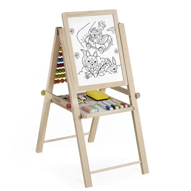 Ricokids Παιδικός Πίνακας Διπλής Όψης Πτυσσόμενος 3