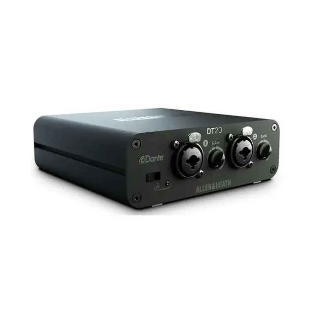 Allen & Heath DT20X Dante Input Interface Μαύρο