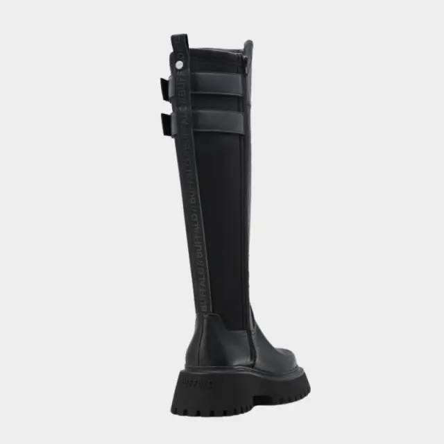 Μπότες Buffalo Stacy Biker Hi BUFPD00018420 HV 326 103 Μαύρο - 37 3