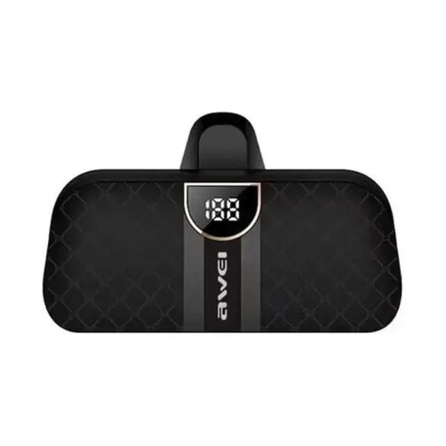 Awei P21K Type-C Power Bank 5000mAh Μαύρο