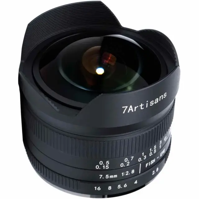 7Artisans 7.5mm f/2.8 II Fisheye Canon R