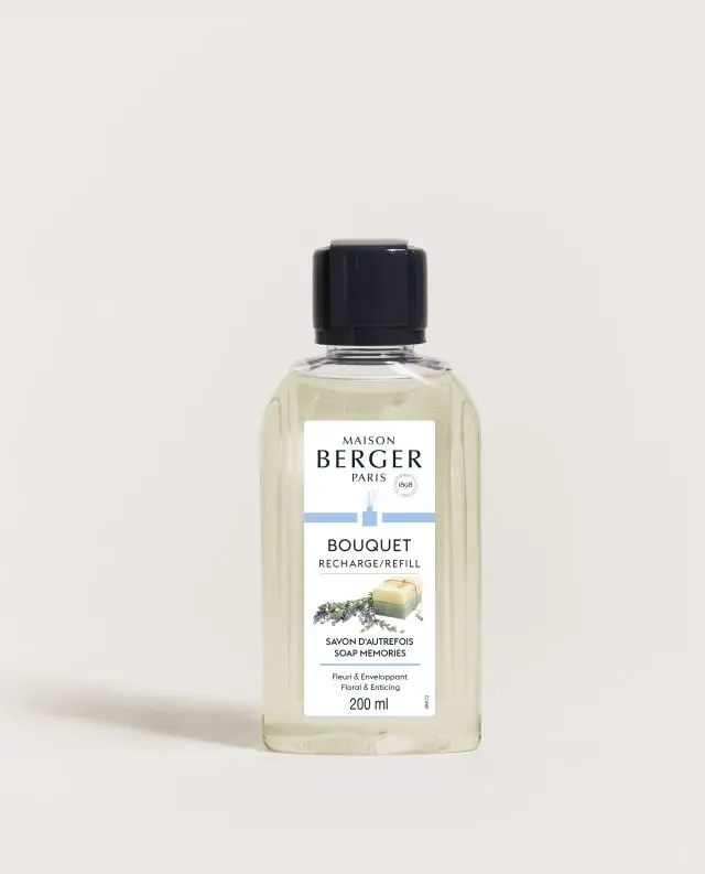 Maison Berger Paris Bouquet Refill Υγρό Αναπλήρωσης για Δοχείο Αρωματισμού Χώρου Soap Memories 200ml