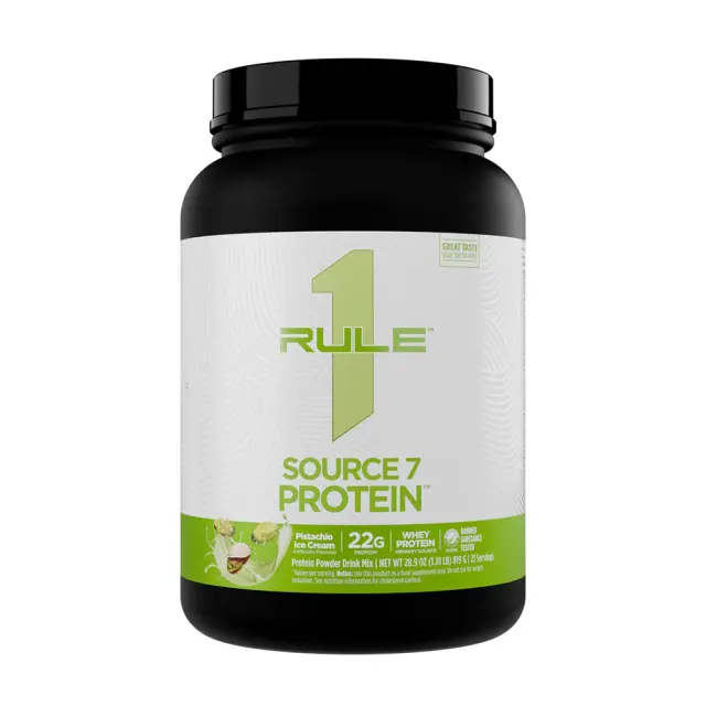 Rule1 Source 7 Protein Pistachio Ice Cream, 21 Servings