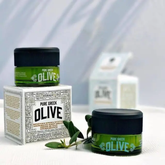 ΚΟΡΡΕΣ Pure Greek Olive Ενυδατική Κρέμα Ημέρας 40ml 3