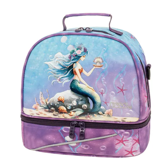 Polo Τσαντάκι Φαγητού Ισοθερμικό Kid's Fun II Mermaid (971003-8426)