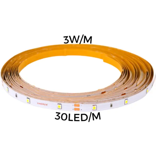 LED strip 3W/m 30led/m 12V IP20 4000K 354Lum/m 60'000h CRI>90 (5m)
