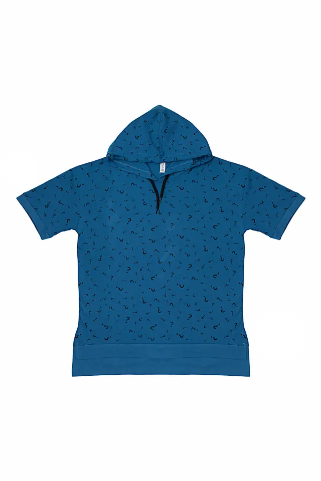 T-Shirt Kid Qstm Μπλέ